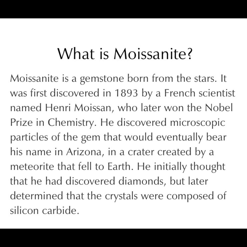 Diamond, Moissanite & Gold Ring Info - Picture 13 of 17